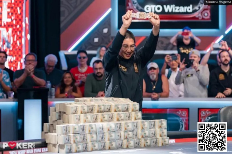 【EV扑克】WSOP主赛冠军回应争议:我还是闭嘴吧