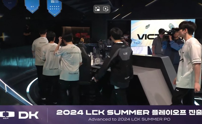 二比一击败FOX后,DK确认晋级LCK夏季赛季后赛