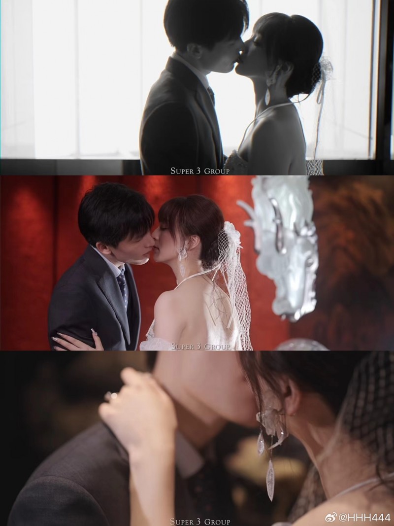 太甜蜜了?H4cker分享今日婚礼照片:让我们祝福这对新人~