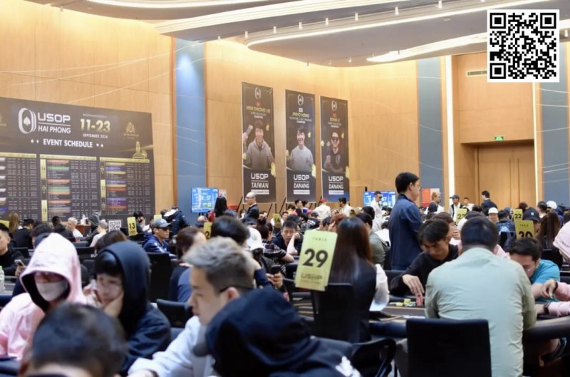 【EV扑克】2024USOP海防站|4名中国选手晋级主赛事Day3 18强角逐冠军