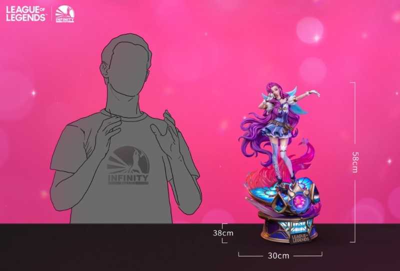 小小震撼~LOL x 开天工作室:推出萨勒芬妮全身像 售价高达6000元!