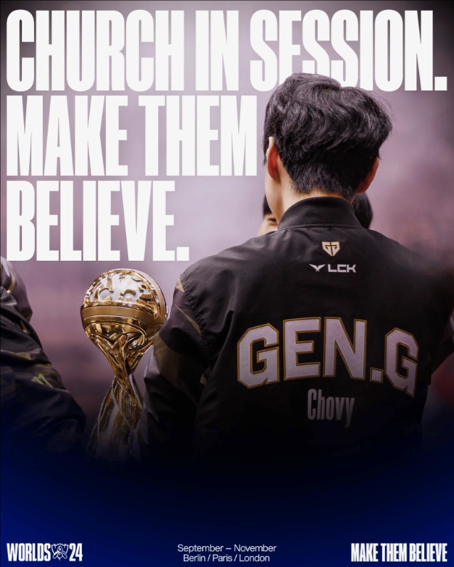 LOL官方介绍GEN:圣堂已开眼见为实;Chovy能否回应粉丝期待