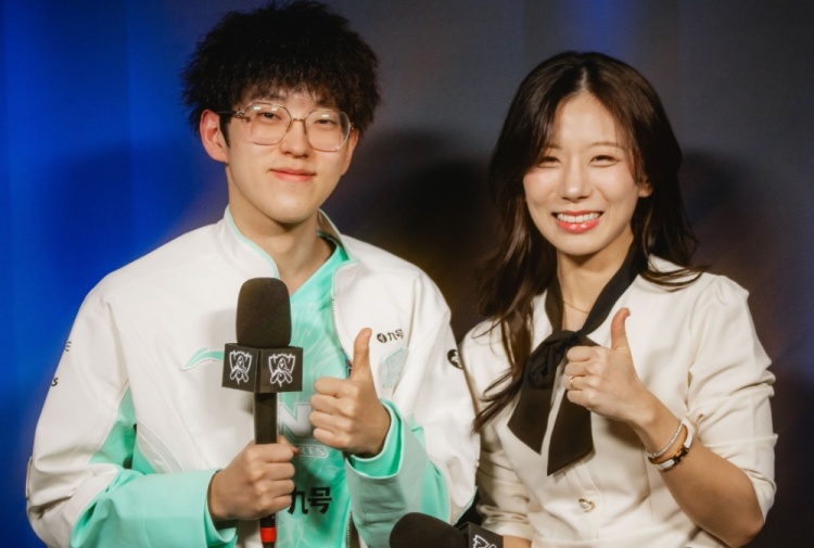 志宣分享与Scout合影:Scout见到我就问Bang也来了吗?