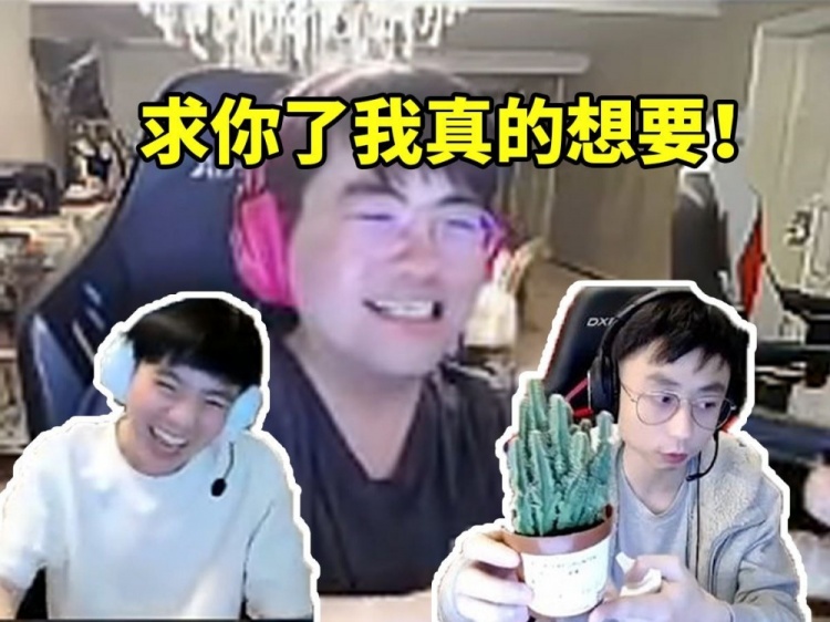 姿态接受Letme惩罚找水晶哥借花盆:求你了我真的想要!