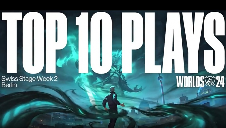 LOLesports公布瑞士轮第二周Top10:Bin武器1v3、Viper一打二上榜