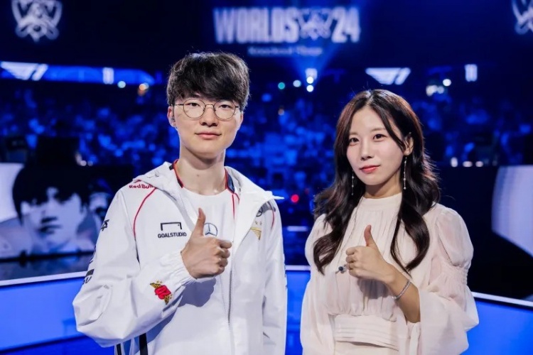 志宣回顾八强赛后采访:全身心感受到巴黎粉丝对Faker的爱