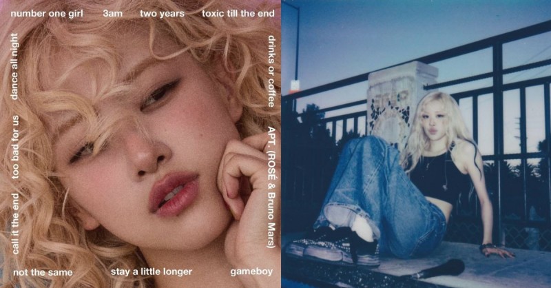 Rosé 公开首张个人专辑《rosie》曲目表!网:准备好大哭一波了!