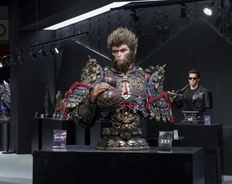 官方透露:《黑神话:悟空》WF2024天命人雕像3万元左右!