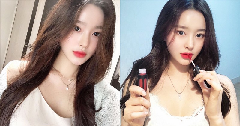 巨蟹座正妹「涂口红时颜值爆表」,「微露」好有看点!