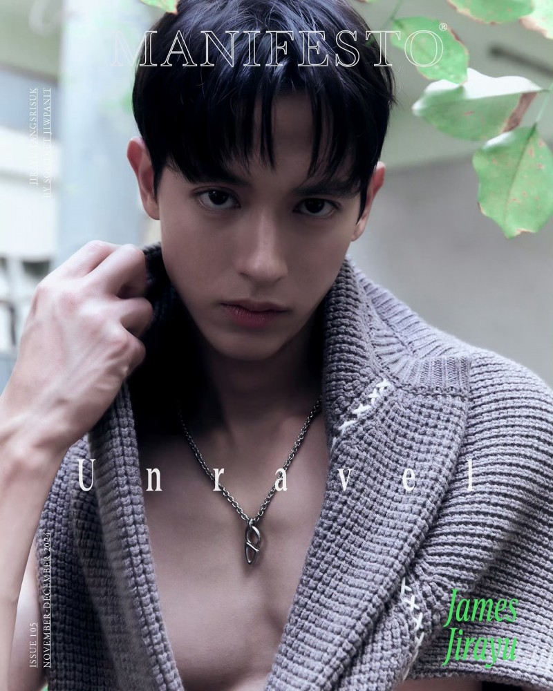 Jirayu Tangsrisuk x Manifesto Magazine November/ December 2024 ,Dior Men 2025早春系列