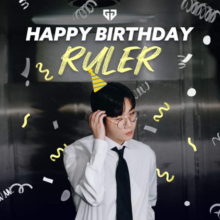 GEN官方发布Ruler庆生海报:Happy Ruler Day