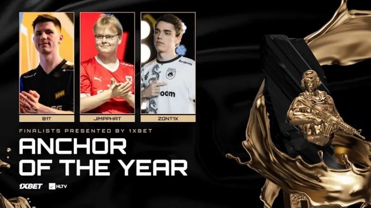 HLTV各位置奖项入围名单:b1t、donk、NiKo、JL均获两项提名