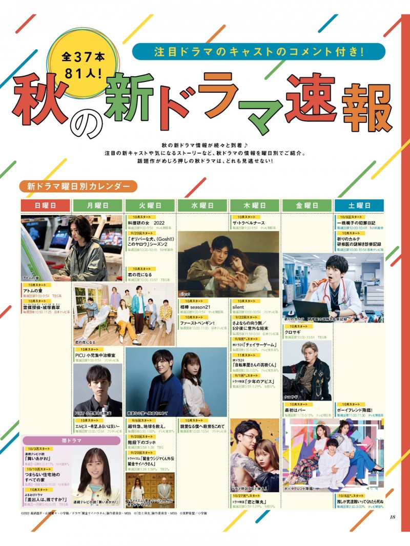 ザテレビジョン 首都圏関東版 2022年9/9号