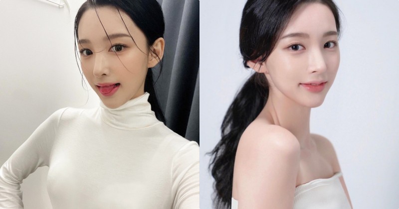 充满透明感的「高顏值IG女神」소유,白色上衣「凸显性感」!