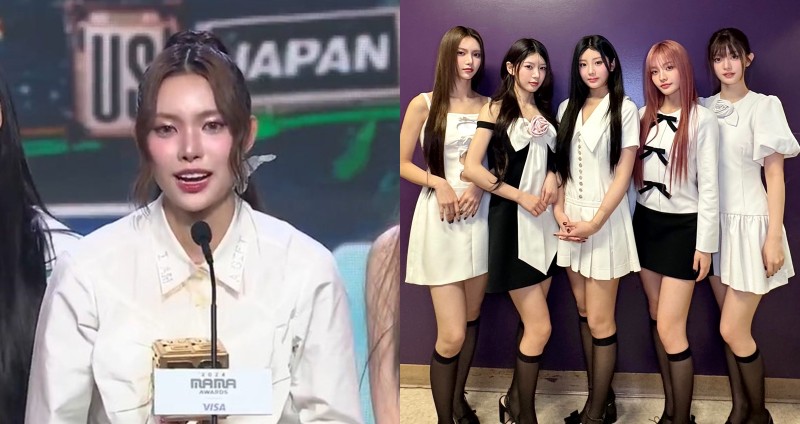 ILLIT 夺下 MAMA 女子新人奖! YUNAH 哽咽向成员喊话「真的辛苦了」