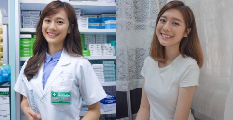 大马正妹药师「杨文美」超级甜!她一笑就让网友想天天去药局报到