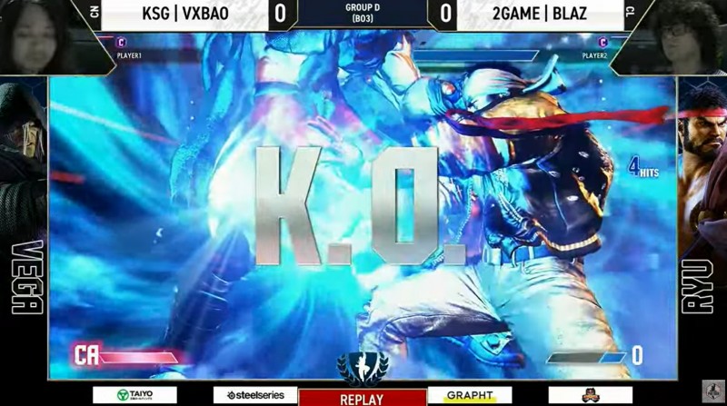 卡普空杯11首日赛况:小孩两连胜小试身手 VXbaoo天崩0-2开局淘汰边缘