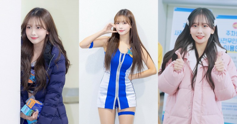 【深夜女孩】邦邦安排一下! 20 岁韩职 NC 恐龙啦啦队美少女「金佳垠」美如清纯精灵,与乐天「救世女神」廉世彬是闺蜜兼队友!