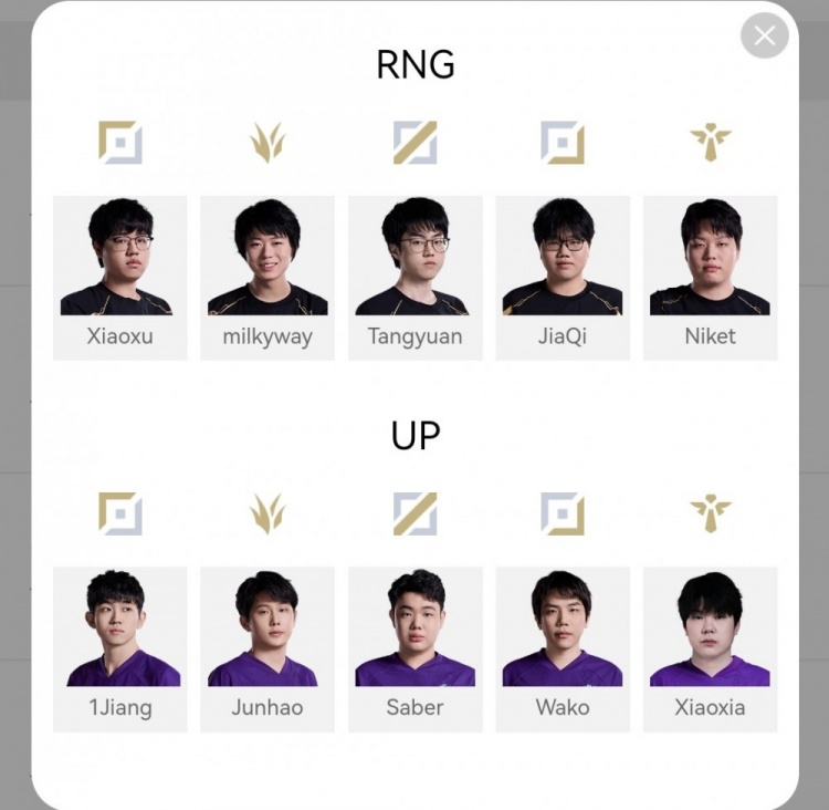 LPL明日首发名单:小徐Solo大战1Jiang sheer直面老东家