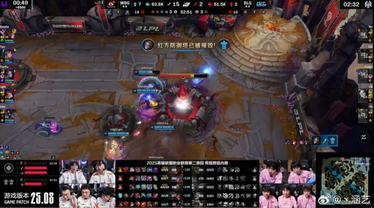 涵艺:BLG今晚三把前期都是稀碎 训练赛既视感很随意不知道怎么玩