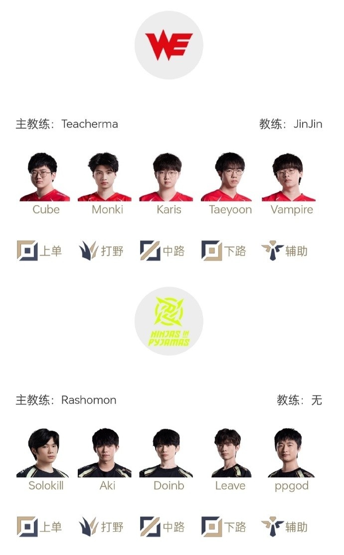 LPL明日首发:NIP换将Solokill ON单挑武僧Jwei 哥哥妹妹再相会