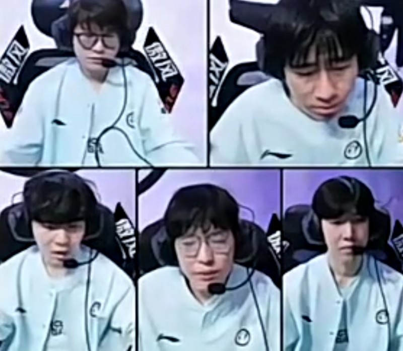 决胜局惨遭TES血洗，基地爆炸瞬间iG全员神情凝重，TheShy/GALA苦瓜脸