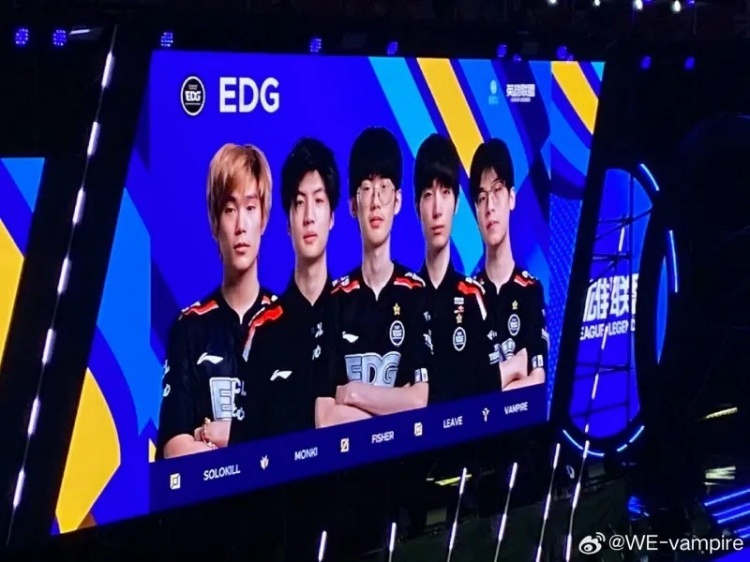 Vampire为前EDG队友Fisher加油:💪💪💪🐟🐟