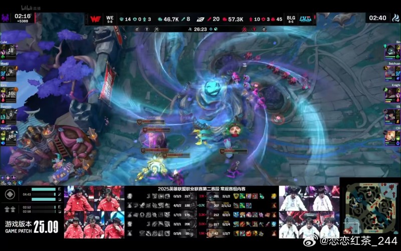 恋恋红茶：blg有点熟悉的味道了 其他人搞一搞，中野联动，中单猛C