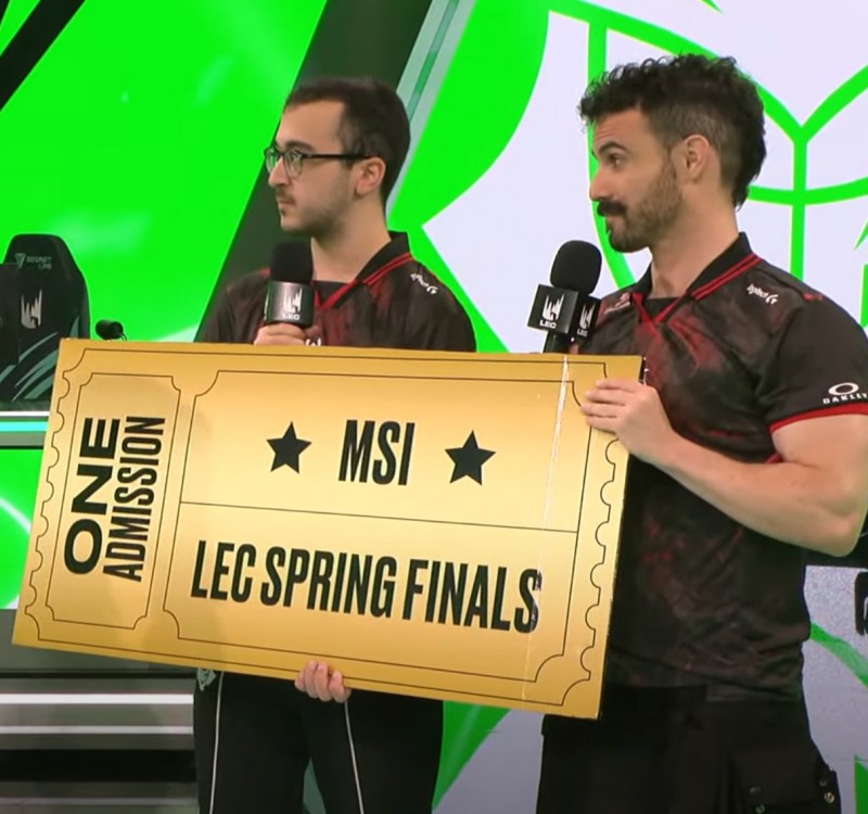 兔宝来了🐰LEC赛区代表队G2成为全球首支晋级温哥华MSI的队伍!