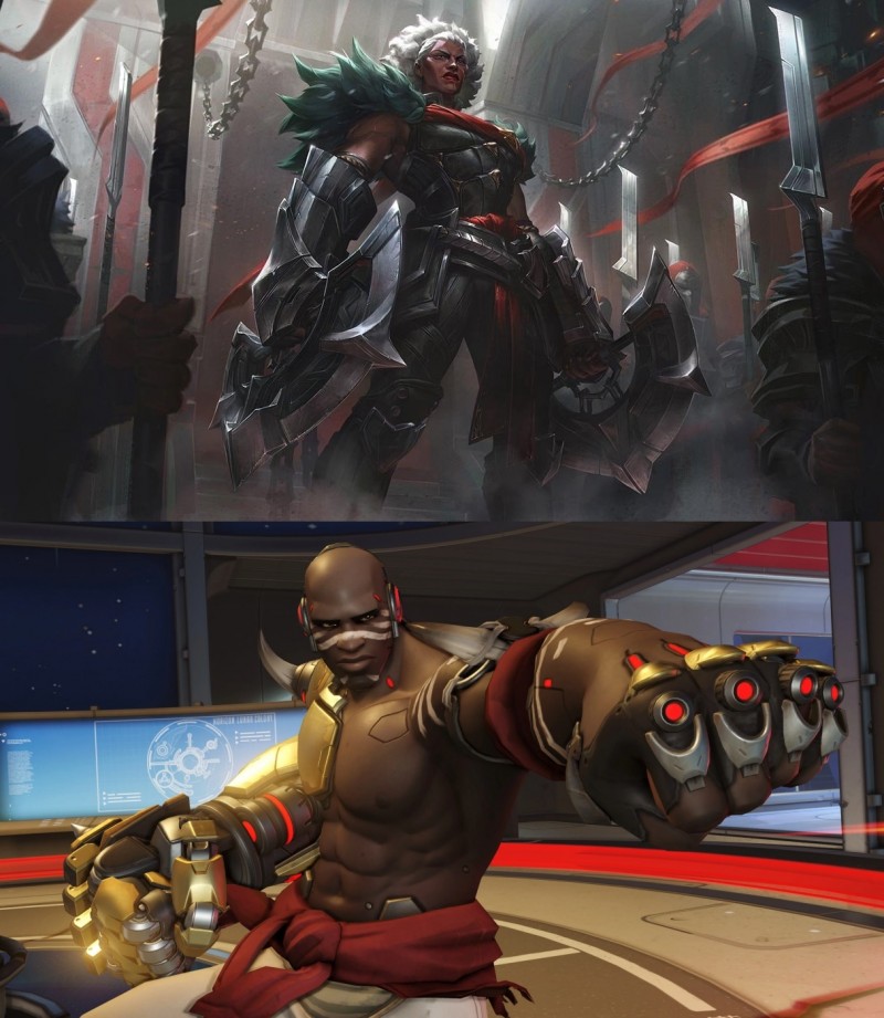 LOL差点有自己的铁拳！设计师分享狼母设计废案，有类似OW末日铁拳大招的技能