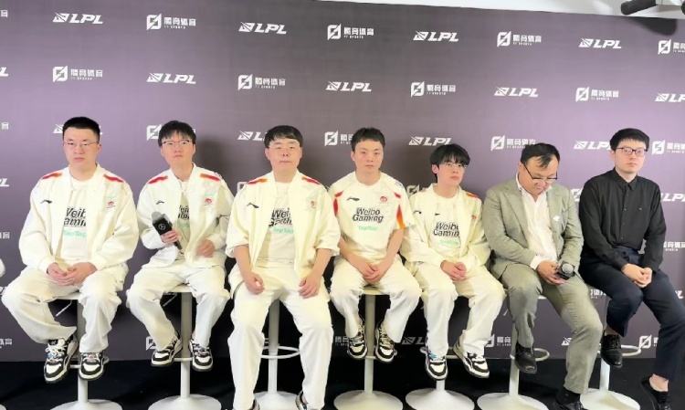 WBG赛后群访 Xiaohu：今天压力很大 相信大家后面会越打越好