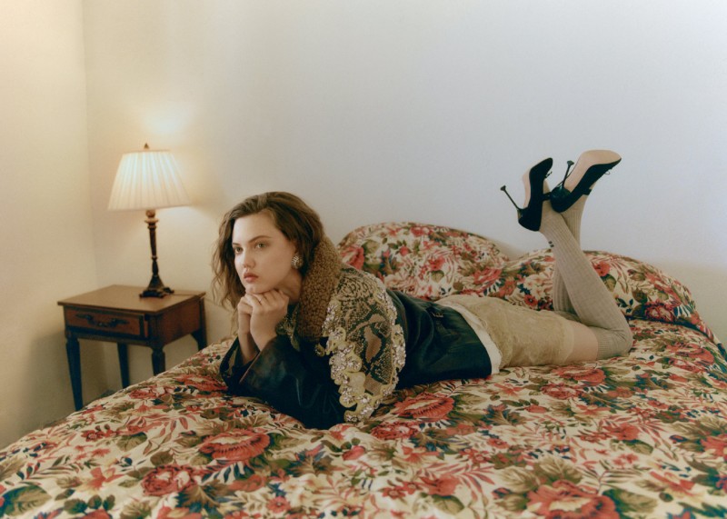 Vogue Polska July 2022 Photography by  Paul DrozdowskiModel Lindsey Wixson ​​​