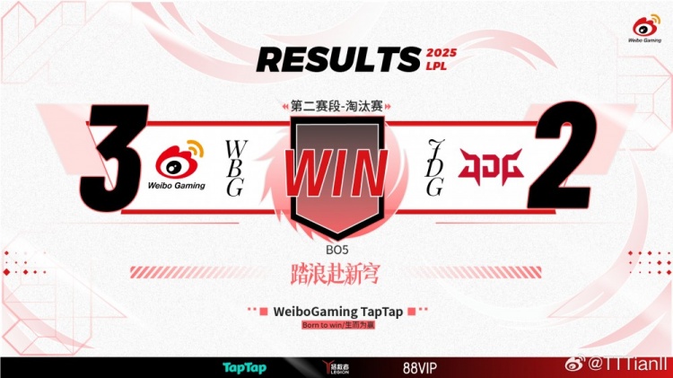 还惦记着MSI造型呐!Tian赛后发文:努力不成为失信人员