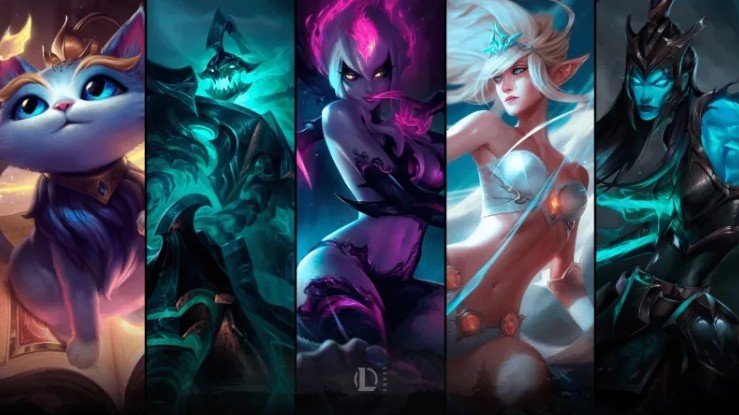 外网爆料黎明黑夜使者新皮肤：悠米、人马、卡莉斯塔等