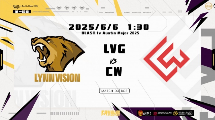 🎮奥斯汀Major:翻中翻夺人心跳 西瓜赛点局找回状态LVG赢下图一