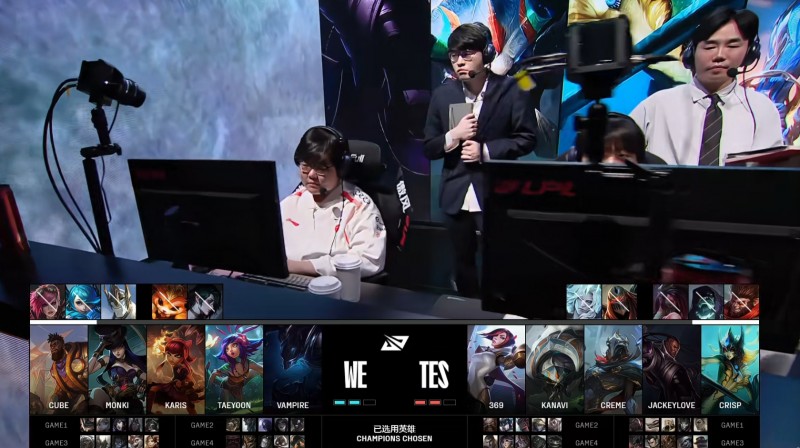 就是不会玩🤣TES遭WE送走 369生涯剑姬胜率20%