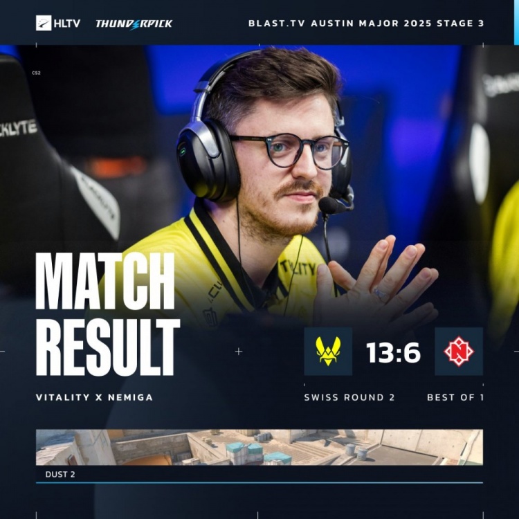 🎮砍瓜切菜！ZywOo+FlameZ合砍36杀枪出如龙 小蜜蜂轻取Nemiga