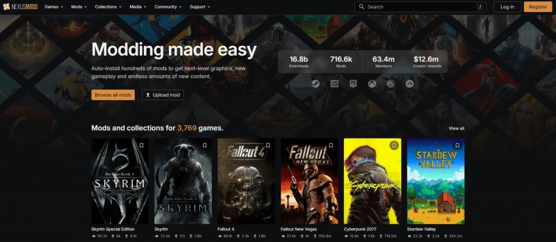 全球最大MOD网站Nexus被转手！信任危机爆发后继任者紧急承诺