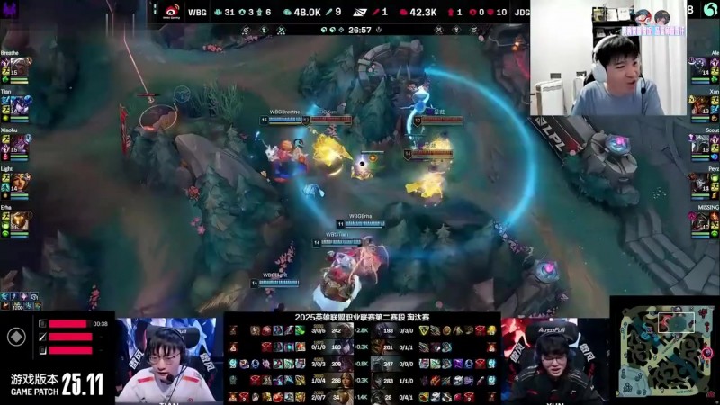 Letme：JDG闷了想不明白不选IG选WBG，明天BLG3比1赢