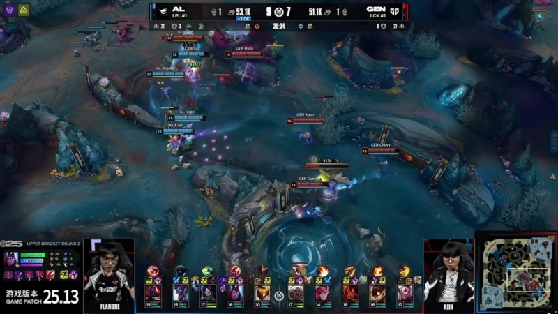 上单GAP?回顾关键团📹︎：塞恩白给 Kiin狼母关键切入 AL一波直接爆炸