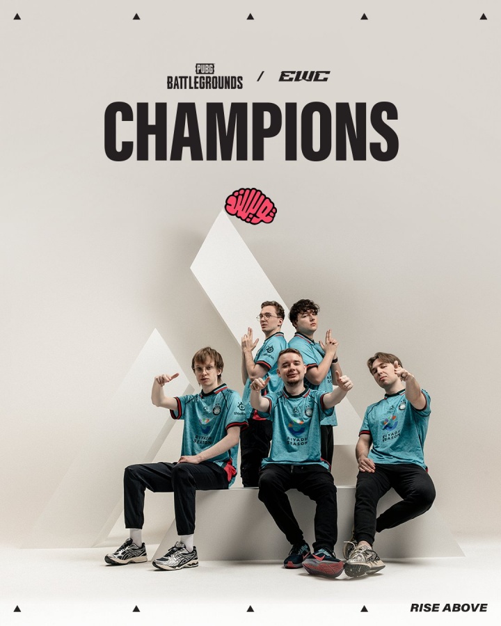 EWC PUBG最终赛果:TWIS成功夺冠 17和GSW并列第六 Pero倒数第一