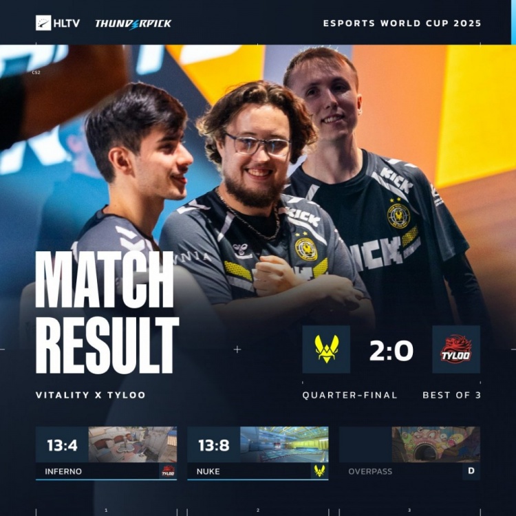 🎮蝴蝶难越沧海!Jee19杀燃尽 Tyloo遭小蜜蜂横扫告别利雅得