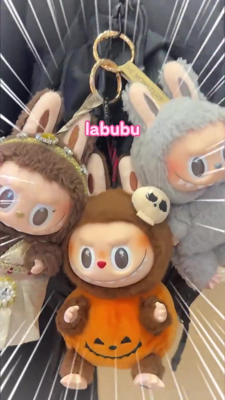 Doinb分享视频：我有100个labubu，是谁还没有呢？
