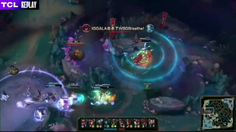 这下真要退网了😅doinb：烈娜塔有大绝对一波不了 能一波我退网