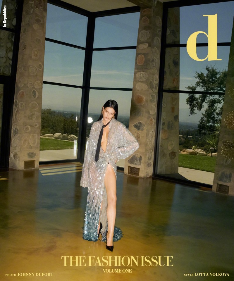 d la Repubblica September 2023，”113° FAHRENHEIT”主题时装片💛🔥🖤