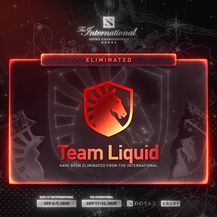 王权没有永恒!卫冕冠军Liquid、石油杯冠军雪碧本届TI双双出局