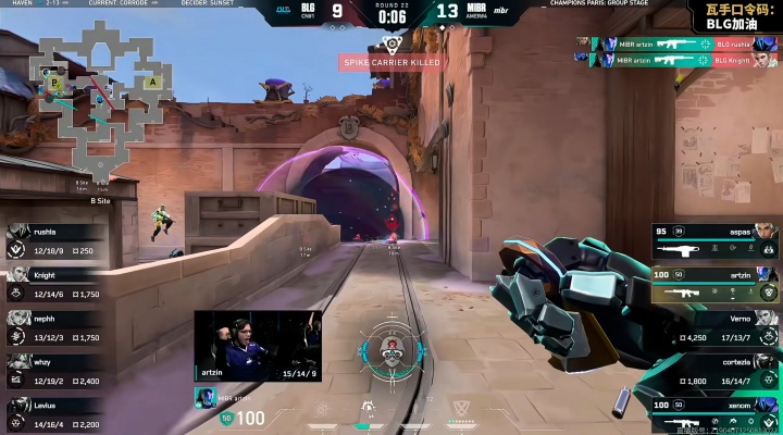 你也是底座赛区？无畏契约巴黎冠军赛CN四支队伍一图未能 战绩0胜8负