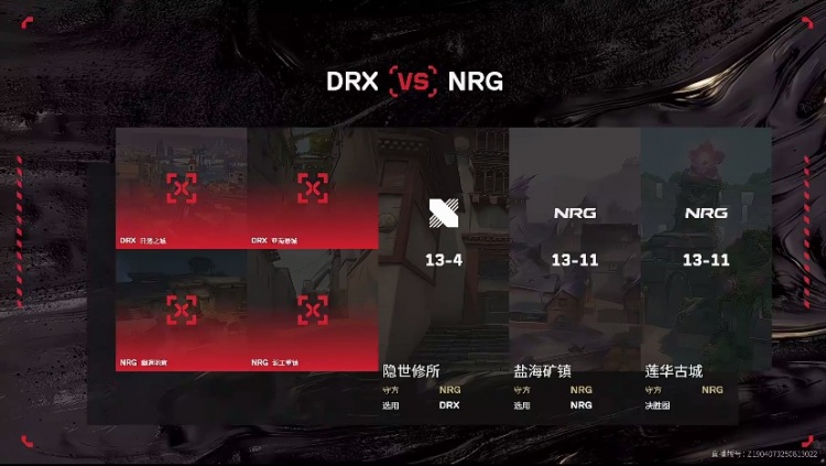 🎮无敌韧性!别拿到11分 NRG化身追分大王锁定八强 NRG 2-1 DRX