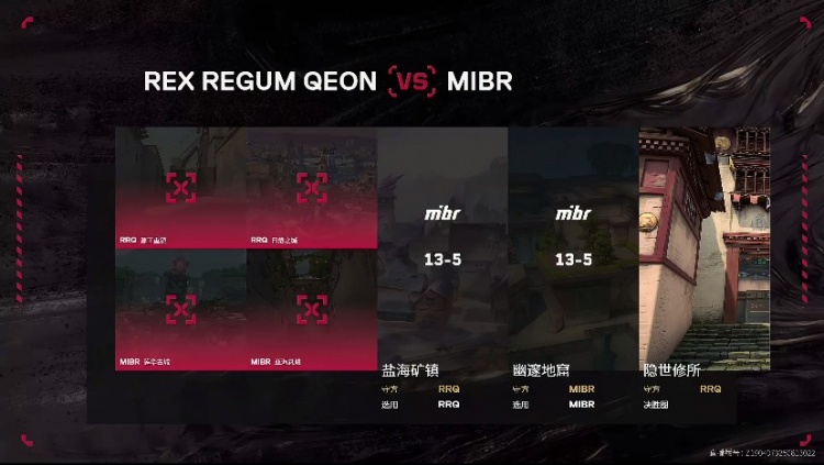 🎮质疑声再大点！MIBR碾压RRQ斩获八强最后名额 MIBR 2-0 RRQ