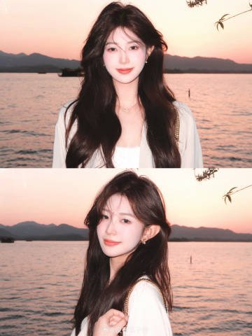 西施啊姐妹😍Meiko女友郑子怡晒照:西湖水